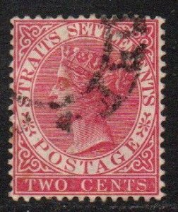 Straits Settlements Sc #41 Used