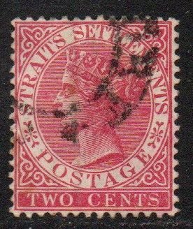 Straits Settlements Sc #41 Used