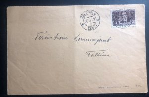 1941 Haapsalu Estonia Russia Soviet Occupation WW2 Cover To Tallinn