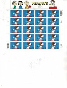 Peanuts 34c Postage Sheet #3507 MNH