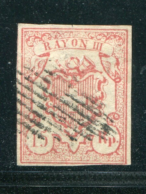 Switzerland #12  Used F-VF    - Lakeshore Philatelics