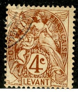 France- Offices In Turkish Empire Levant, Scott #24, Used