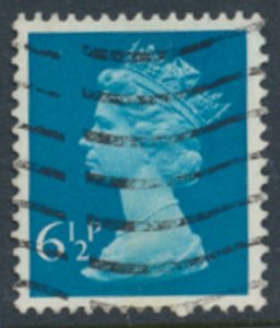 GB  Machin 6½p SG X872 1 band  Used SC# MH60  see scans & details