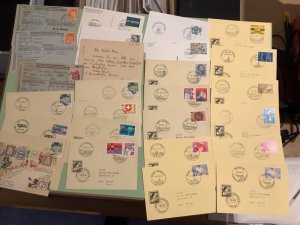 Switzerland postal  postcards 27 items Ref A2217