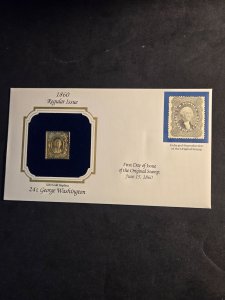 1860 22Kt 24 ct. #37  Wash. Facsimile