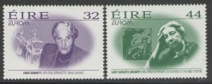 IRELAND SG997/8 1996 EUROPA FAMOUS WOMEN MNH