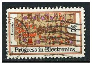 USA 1973  Scott 1501 used - 8c, Electronics Progress 