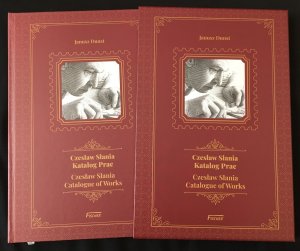 Czeslaw SLANIA Stamp Art Designer Illustrated Hardback Book+Slipcase.2007 CP2301