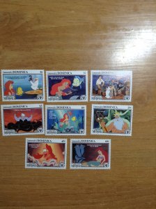 Dominica  #  1348-1355  MNH