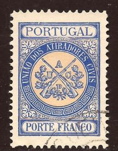 Portugal  #  2 S - 8  used