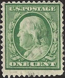 # 331 USED GREEN BEN FRANKLIN