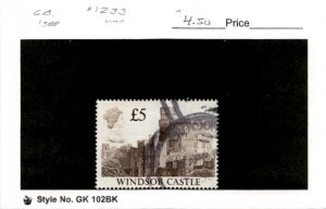 Great Britain, Postage Stamp, #1233 Used, 1988 Castles (AC)