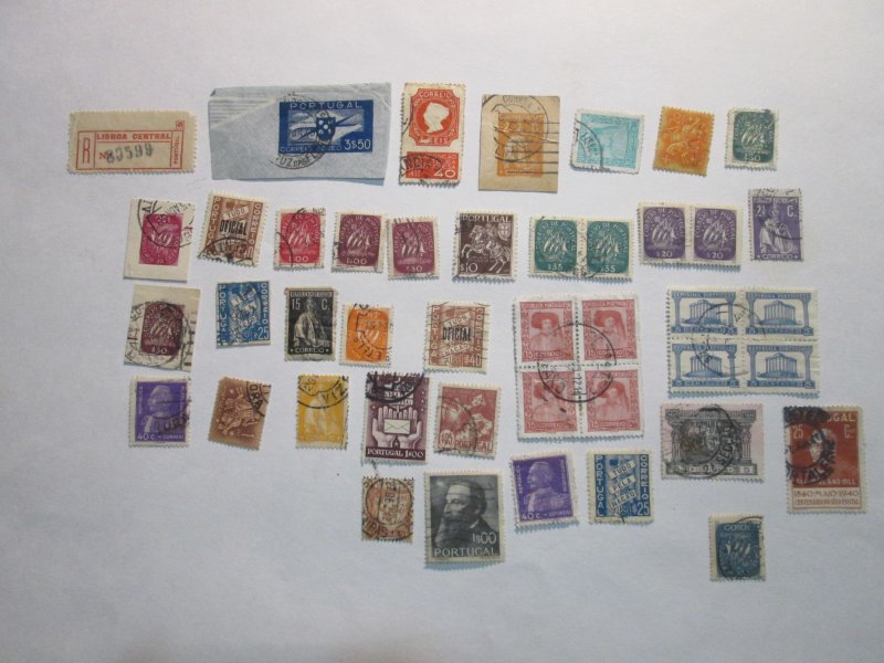 Portugal Stamps Lot. Old STAMPS LOT FROM PORTUGAL