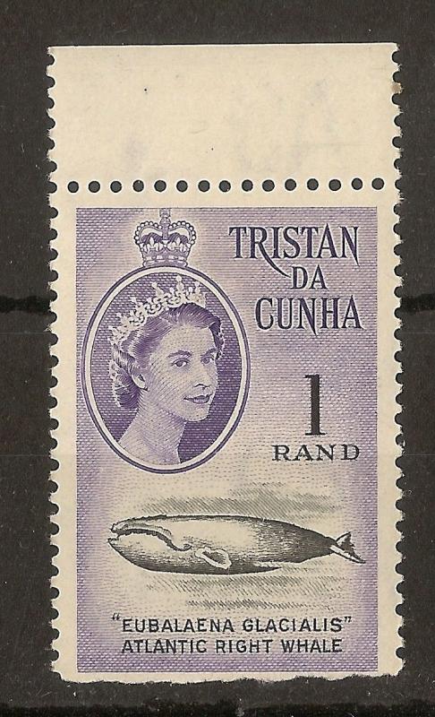 Tristan Da Cunha 1961 1R Whale MNH