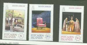 Pitcairn Islands #160-162  Single (Complete Set)