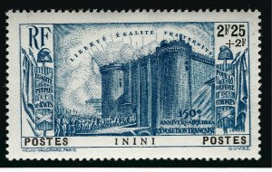 Inini French Revolution Semi-Postal Sc B5 VF Mint.hr...Make me an Offer!