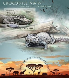 Togo MNH S/S MI 4790 Crocodiles 2013