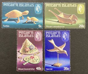 Pitcairn Islands 1980 #194-7, Handicraft, MNH.