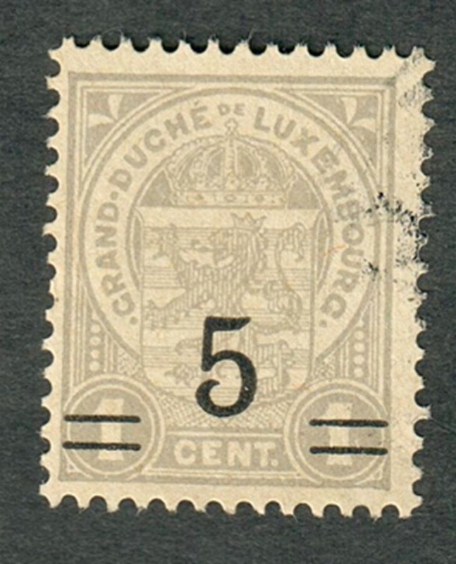 Luxembourg #114 used single