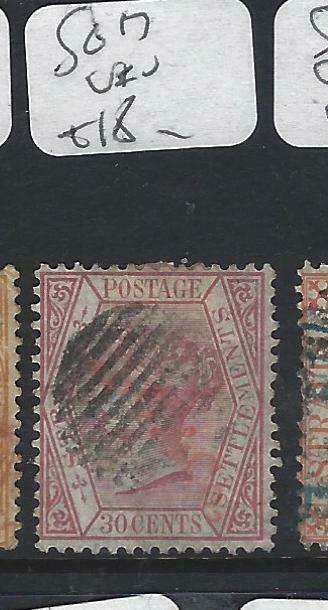 MALAYA STRAITS SETTLEMENTS   (P1605B)  QV  30C  SG  17  VFU