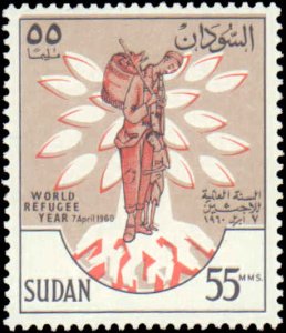 Sudan #128-129, Complete Set(2), 1960, Never Hinged