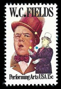 PCBstamps   US #1803 15c W. C. Fields, MNH, (23)