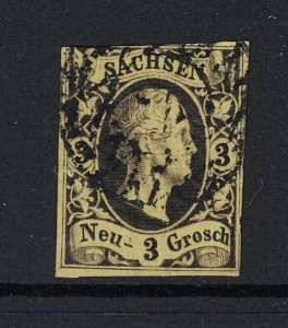 Saxony SC# 8, Used - S16945