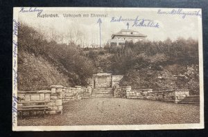 1929 Germany Graf Zeppelin LZ 127 Airmail RPPC Postcard Cover to Brooklyn NY USA