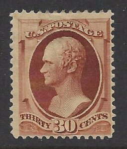 UNITED STATES 30-CENT BROWN OG Scott #217