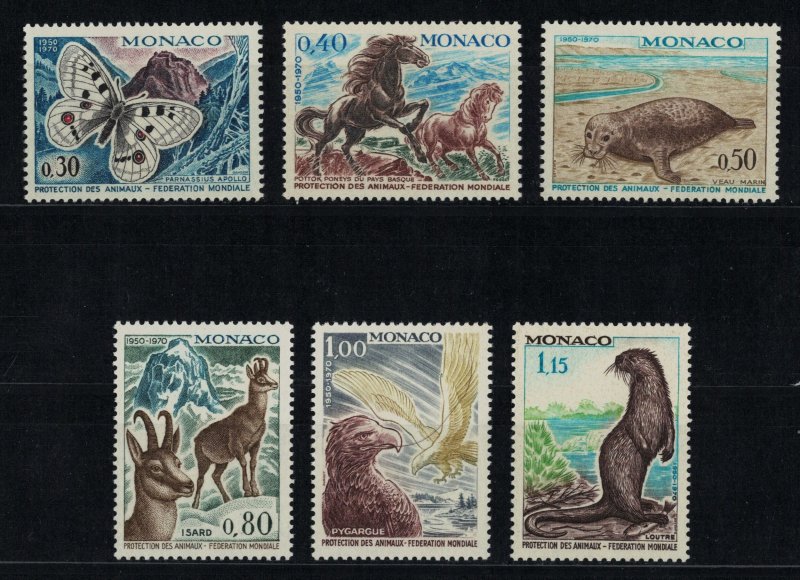 MONACO 1970 - complete sets MNH (11 scans)