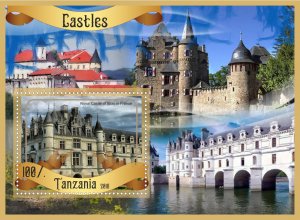 Stamps. Architecture Castles 2016 year 8 sheets perforated MNH**