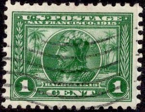 US Stamp #401 USED $7.00. Jumbo!