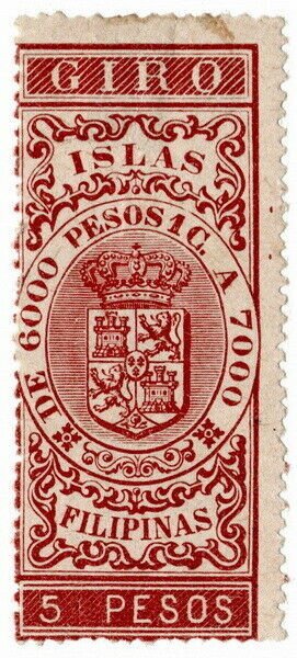 (I.B) Philippines (Spanish Colonial) Revenue : Giro 5P