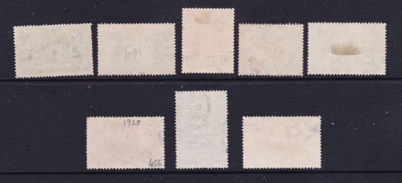 New Zealand the 1920 Victory set used