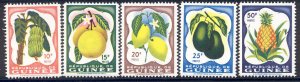 Guinea - 1959 set of 5 - Fruit #175-9 cv $3.90 Lot # 173