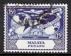 Malaya (Penang) - Scott #24 - Used - SCV $3.75