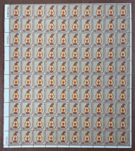 Scott 1612 CONDUCTOR’S LANTERN Sheet of 100 US $5.00 Stamps MNH 1979