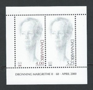 Denmark sheetlet  mnh sc 1186a