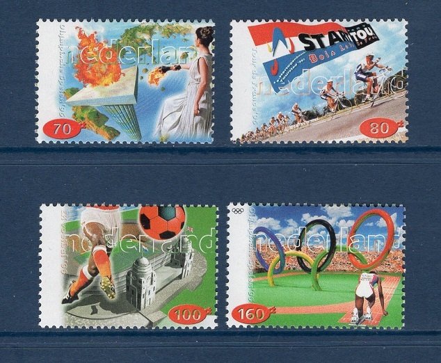 Netherlands   #932-935   MNH  1996  sporting events