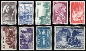 Scott #B76-84 St. Devote MNH