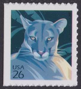 US 4142 Florida Panther 26c single from booklet MNH 2007