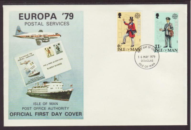 Isle of Man Europa 1979 U/A FDC BIN