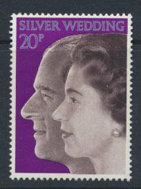 Great Britain SG SG 917  MUH Silver Wedding  