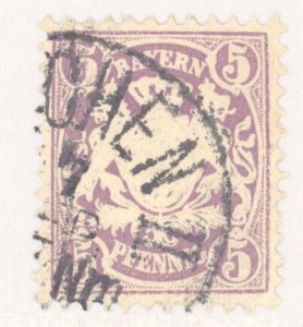 German States- Bavaria, Scott #40, Used