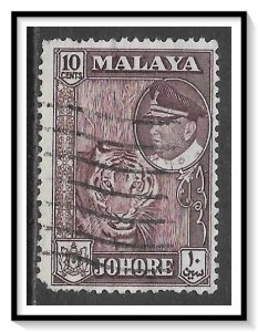 Johore #163 Sultan & Tiger Used