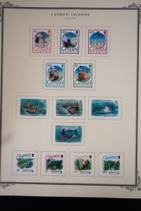 Cayman Islands 1970's to 2000 Stamp Collection