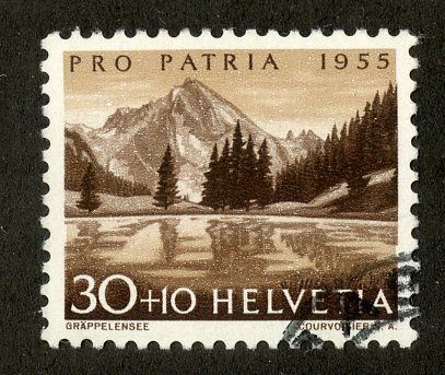 SWITZERLND B245 USED SCV $5.00 BIN $2.00 NATURE