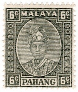 (I.B) Malaya States Postal : Pahang 6c (unissued)