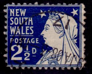 Australia, Tasmania, 1899, 2 1/5p, Scott# 104, used
