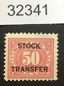 US STAMPS #RD9 MINT OG NH LOT #32341